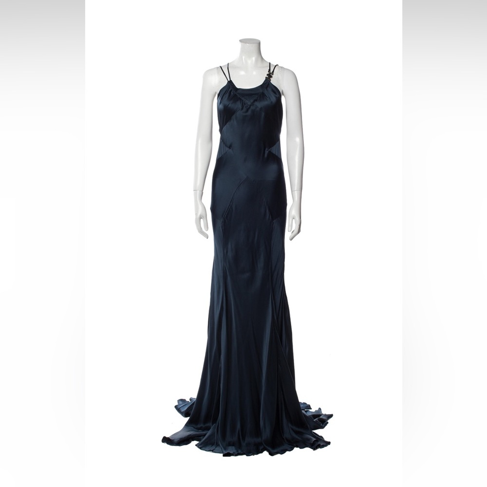 Versace collection silk dress